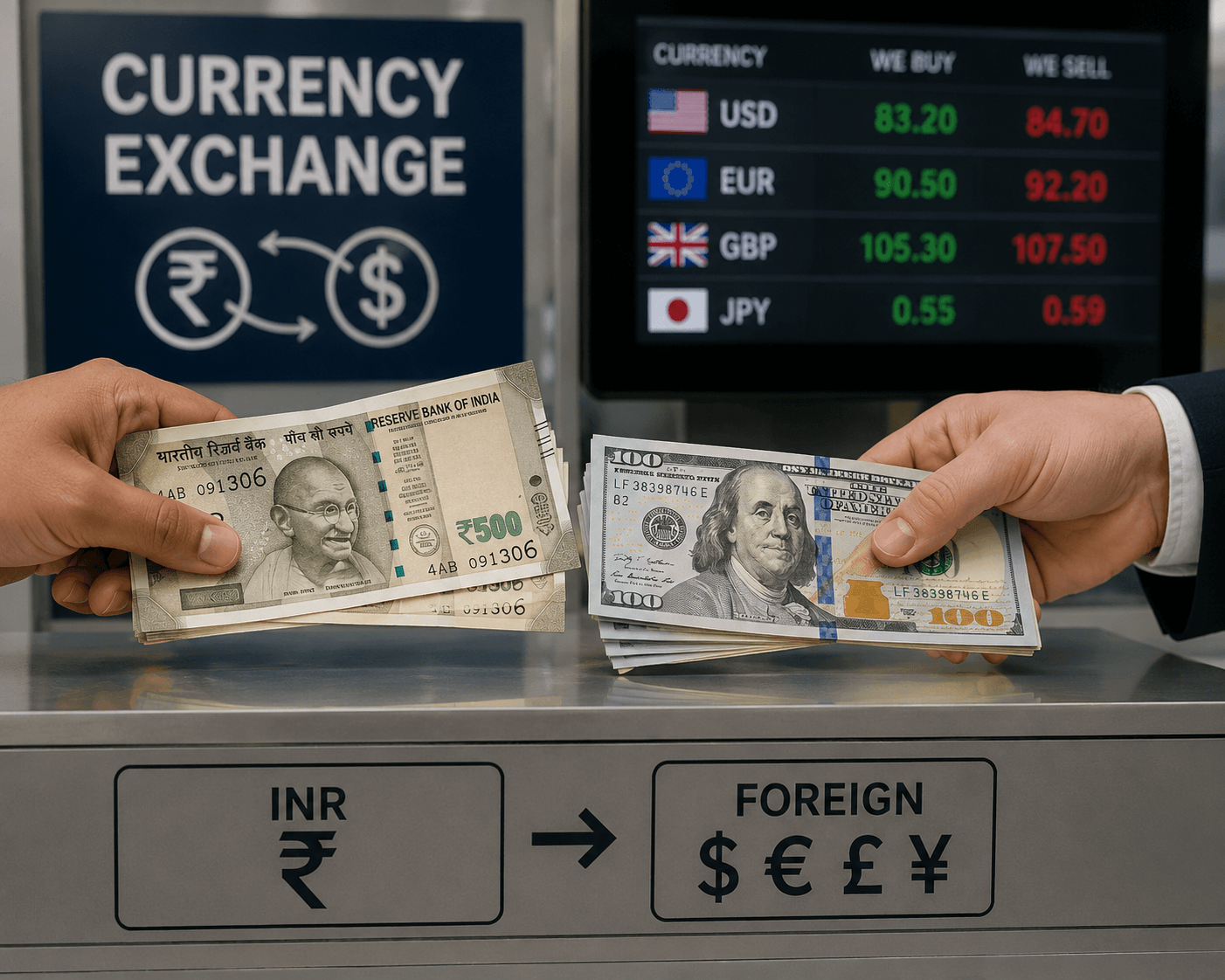 You Receive Settlement in Your Currency